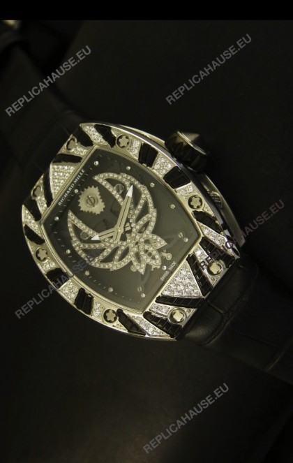 Richard Mille RM051 Tourbillon Swiss Watch in Leather Strap