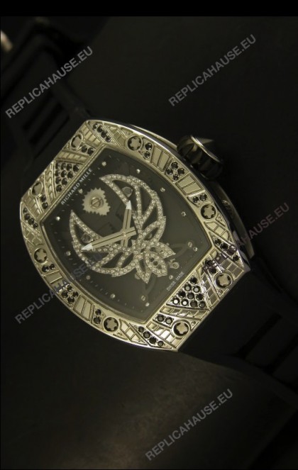 Richard Mille RM051 Tourbillon Swiss Watch in Leather Strap