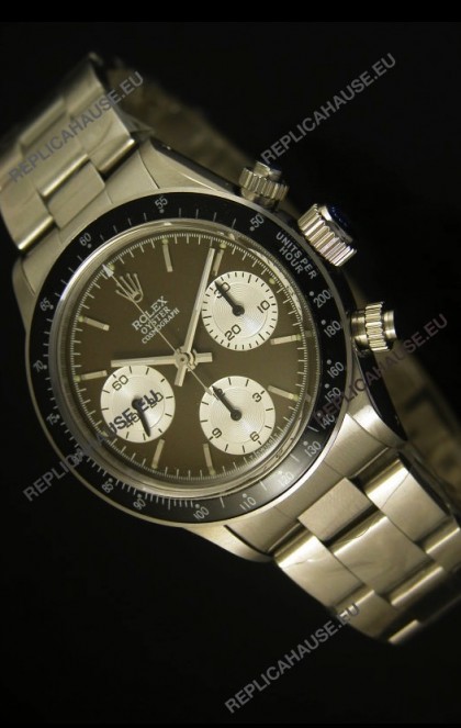 Rolex Daytona 6263 Cosmograph Brown Coffee Dial Black Bezel