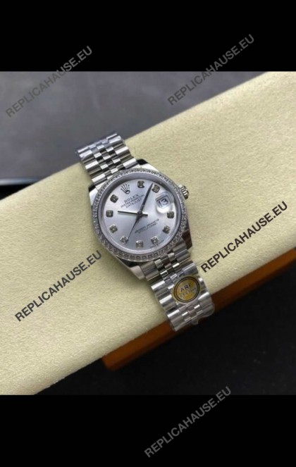 Rolex Super Clone Datejust 31MM Steel Dial Jubilee Super Clone Watch