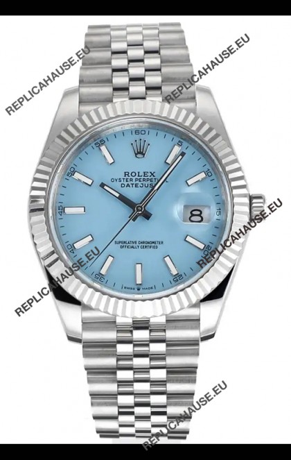 Rolex Datejust Cal.3235 Movement Tiffany Blue 41MM Super Clone Watch 