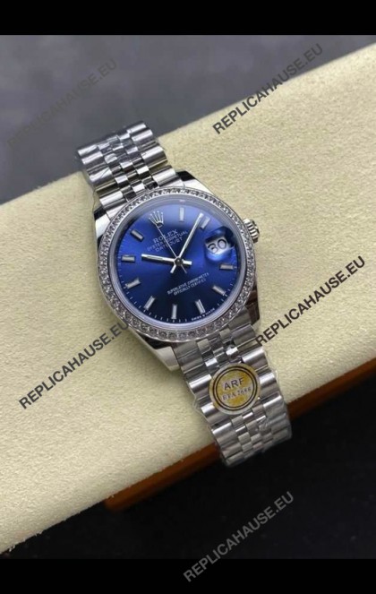 Rolex Super Clone Datejust 31MM Blue Dial Steel Case Super Clone Watch 