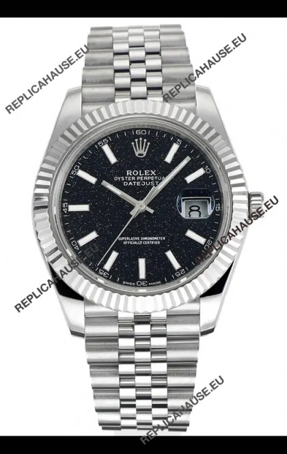 Rolex Datejust Cal.3235 Movement Starry Dial 41MM Super Clone Watch 