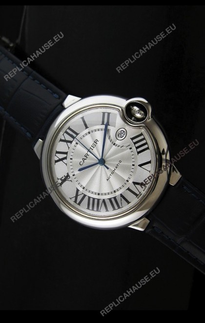 Cartier Pasha de Swiss Replica Automatic Watch in White Dial