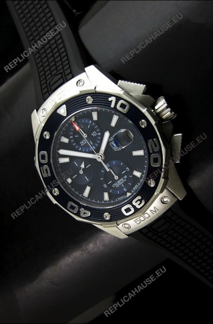 Tag Heuer Aquaracer Calibre 16Â Swiss Watch in Dark Blue Dial