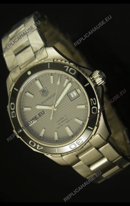 Tag Heuer Aquaracer Calibre 5 Grey Dial Swiss Watch - 1:1 Mirror Edition