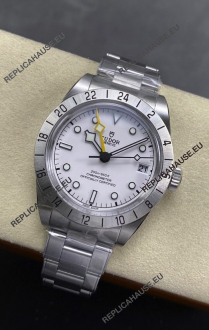 Tudor Black Bay PRO 79470-0004 GMT White Dial Super Clone Watch 