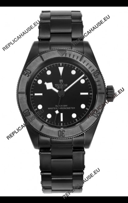 Tudor Black Bay PVD Case Black Dial Swiss Replica Watch 