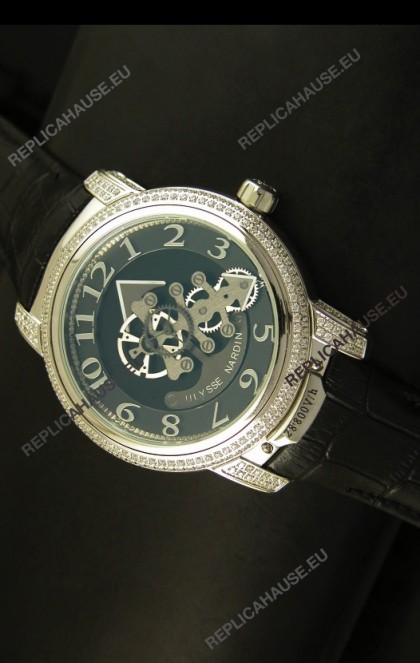 Ulysse Nardin Dual Escapement Japanese Watch in Grey Dial
