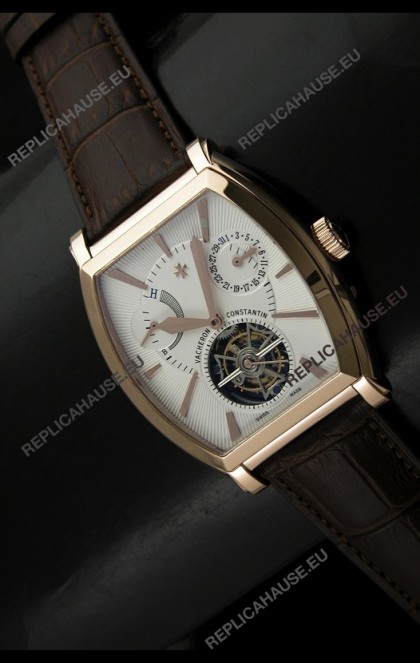 Vacheron Constantin Power Reserve TourbillonÂ Swiss Watch in Rose Gold