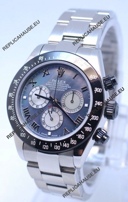 Rolex Project X Daytona Limited Edition Series II Cosmograph MonoBloc Cerachrom Swiss Watch in Pearl Face