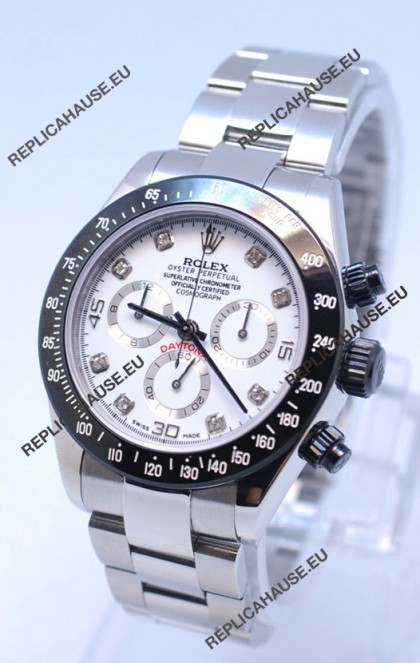 Rolex Project X Daytona Limited Edition Series II Cosmograph MonoBloc Cerachrom Swiss Watch in Diamond Markers