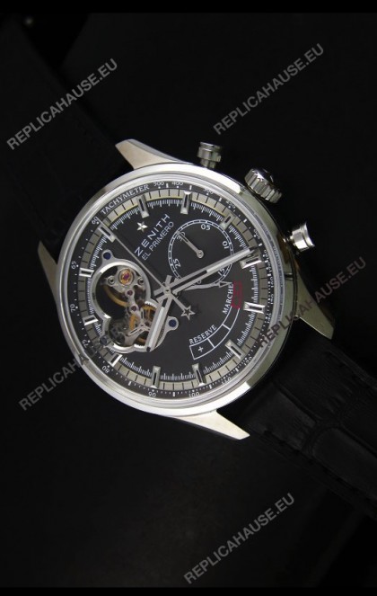 Zenith El Primero Chronomaster Handwind Power Reserve 42MM Replica Watch Grey Dial