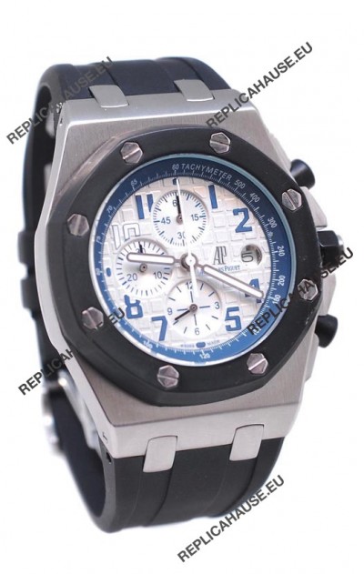 Audemars Piguet Royal Oak Offshore Japanese Replica Watch in Off White Dial