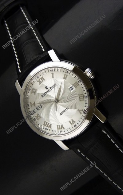 Audemars Piguet Jules Audemars Swiss Watch in Silver Dial