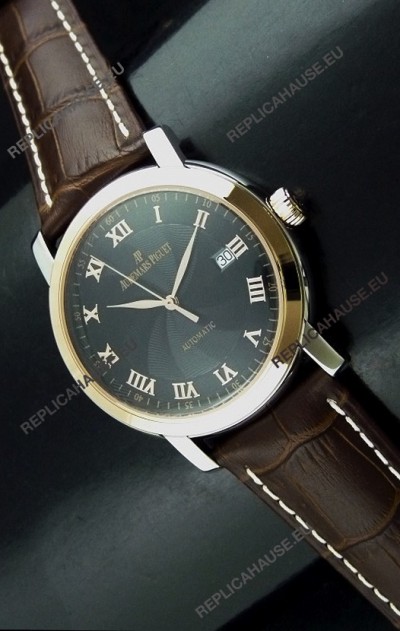 Audemars Piguet Jules Audemars Swiss Watch in Black Dial