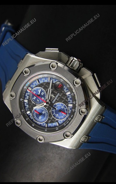 Audemars Piguet Royal Oak Offshore Michael Schumacher Titanium in Blue - Ultimate 1:1 3126 Movement