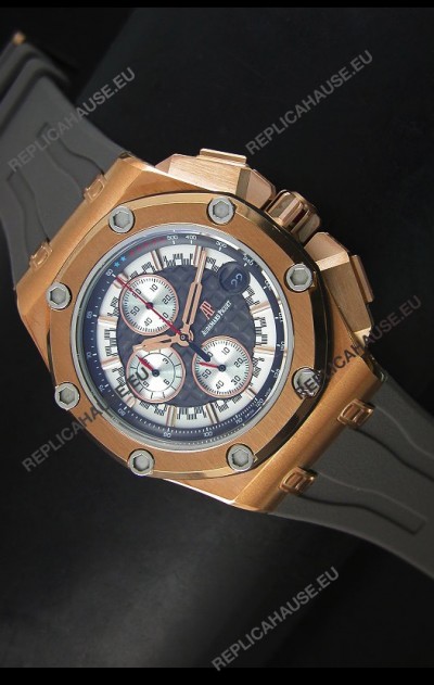Audemars Piguet Royal Oak Offshore Michael Schumacher Quartz Movement in Rose Gold
