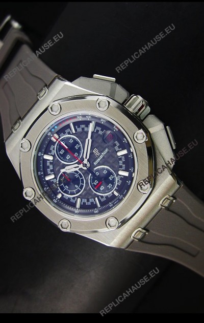 Audemars Piguet Royal Oak Offshore Michael Schumacher Quartz Movement Watch in Grey 