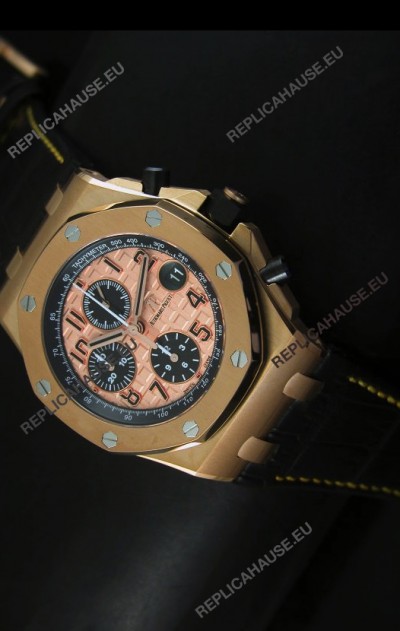 Audemars Piguet Royal Oak Offshore THEMES Pink Gold Casing 