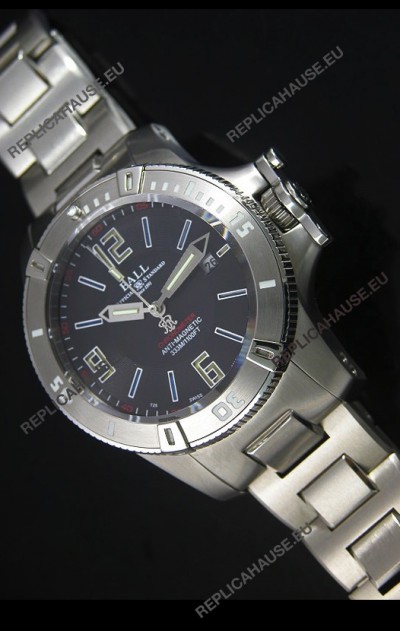 Ball Hydrocarbon Spacemaster Automatic Replica Watch in Black Dial - Original Citizen Movement 