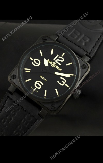 Bell and Ross BR01-94 Swiss Replica PVD Watch