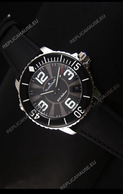 Blancpain 500 Phatoms Special Edition Swiss Replica Watch in Black Dial