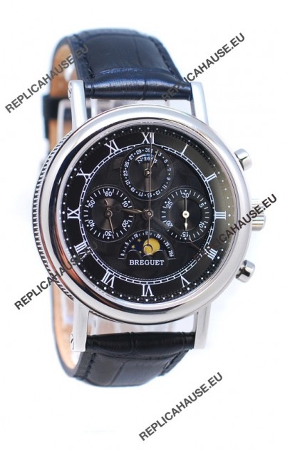 Breguet Classique N2653 Swiss Replica Watch in Black Dial