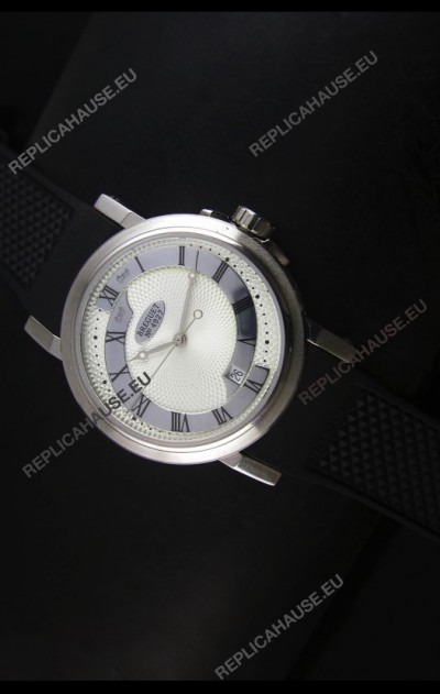 Breguet 4927 Stainless Steel Swiss Replica Watch in White Dial 