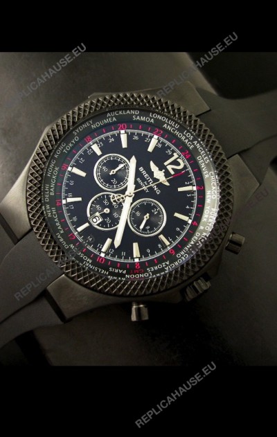 Breitling Bentley Japanese Replica Watch in Grey Dial