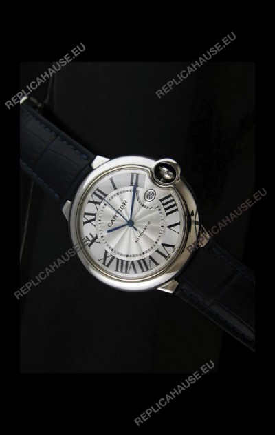 Cartier Balon de Swiss Replica Watch in White Dial