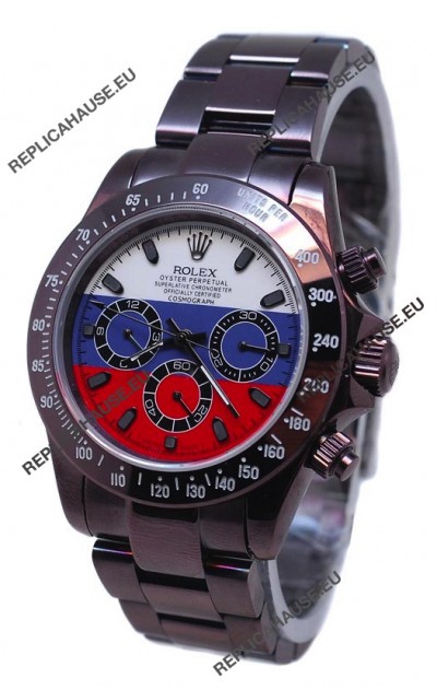 Rolex Daytona Chronograph Multicolors Japanese Replica PVD Watch