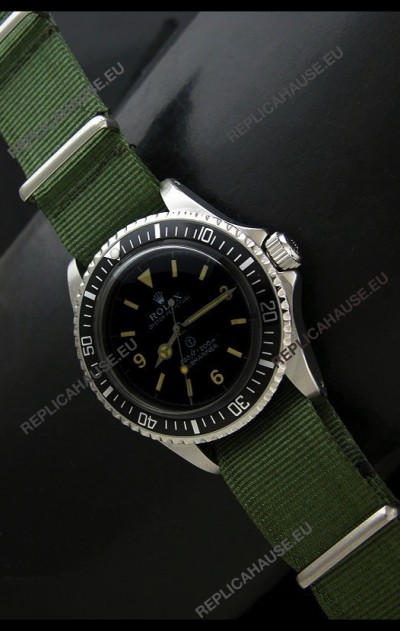 Rolex Submariner Oyster Perpertual Military Swiss Watch