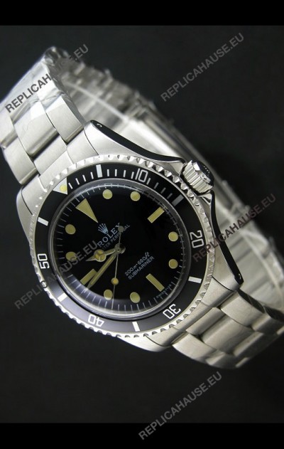 Rolex Submariner Classic Edition No Date Window Japanese Watch