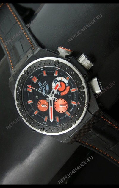 Hublot King Power F1 Interlago Limited Edition Swiss Watch in Red