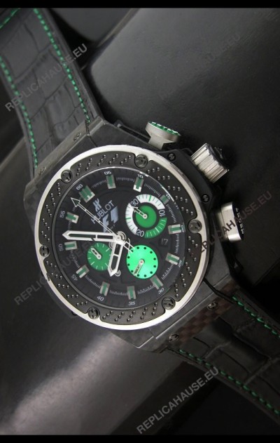 Hublot King Power F1 Interlago Limited Edition Swiss Watch in Green