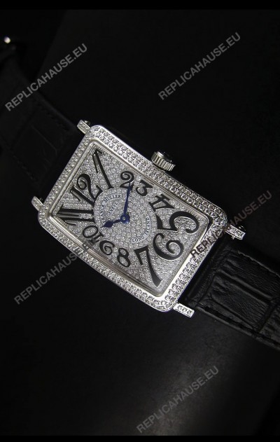 Franck Muller Master of Complications Long Island Ladies Watch in Stainless Steel 