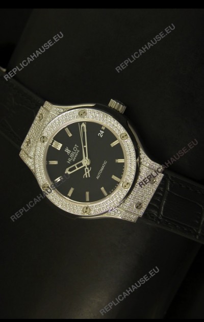 Hublot Classic Fusion 39MM Diamonds Encrusted Case 