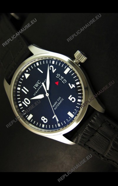 IWC MARK XVII Swiss Replica Watch in Steel Casing - 1:1 Mirror Replica