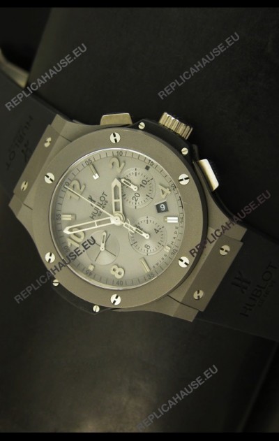 Hublot Big Bang Matte Lightweight Titanium Swiss Replica Watch - 1:1 Mirror Replica