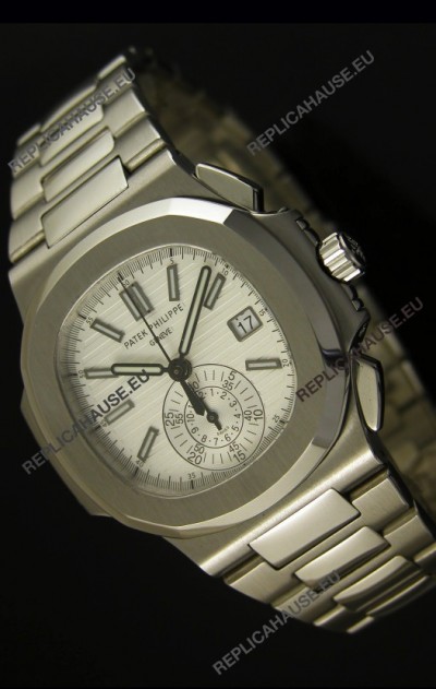 Patek Philippe Nautilus 5980 Chronograph Swiss Replica Watch - 1:1 Mirror Replica
