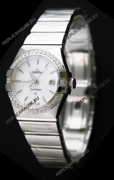 Omega Constellation Ladies Swiss Automatic Watch - 1:1 Mirror Replica 