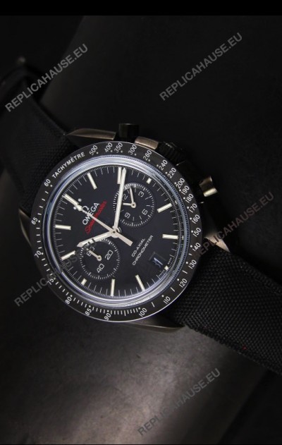 Omega Speedmaster Moon Watch Co-Axial Japanese Replica Watch Black Case Watch