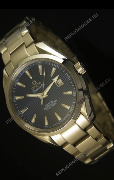 Omega Seamaster Aqua Terra Co-Axial Blue Dial - 1:1 Ultimate Mirror Edition