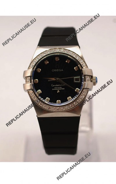 Omega Constellation Ladies Replica Watch - Steel Case - 35MM