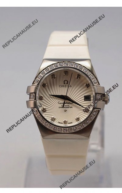 Omega Constellation Ladies Replica Watch - Steel Case - 35MM