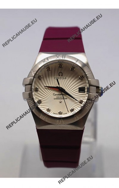 Omega Constellation Ladies Replica Watch - Steel Case - 35MM
