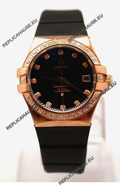 Omega Constellation Ladies Replica Watch - 35MM