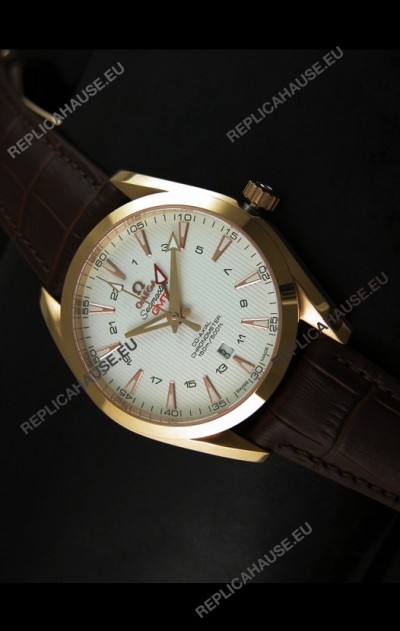 Omega Seamaster Aquaterra Annual Calender GMT Swiss Replica Watch