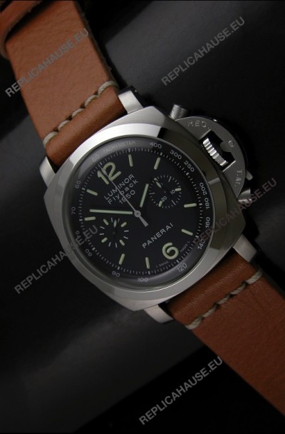 Panerai Luminor Flyback 1950 Edition Swiss Chrono Watch - 1:1 Mrror Replica